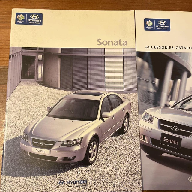 Brochure Catalog Hyundai Sonata 2005