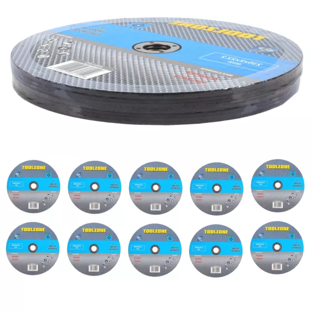 9" ANGLE GRINDER Discs 10X 230mm Quality Thin Inox Flat Metal Cutting Steel Cut