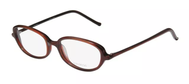 New Vera Wang V40 Eyewear Full-Rim Japan Womens Plastic Bu Designer Red