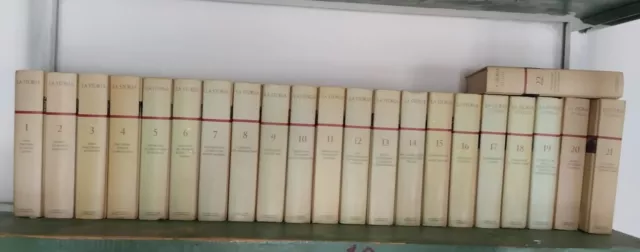 ENCICLOPEDIA LA STORIA - LA BIBLIOTECA DI REPUBBLICA - 22 Volumi