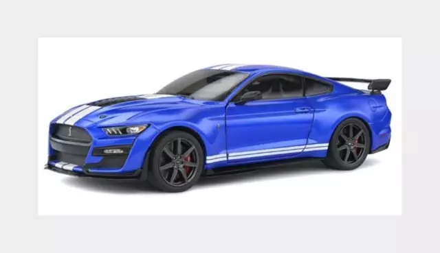 1:18 SOLIDO Ford Usa Mustang Gt500 Coupe 2020 Blue SL4311501 Modellbau