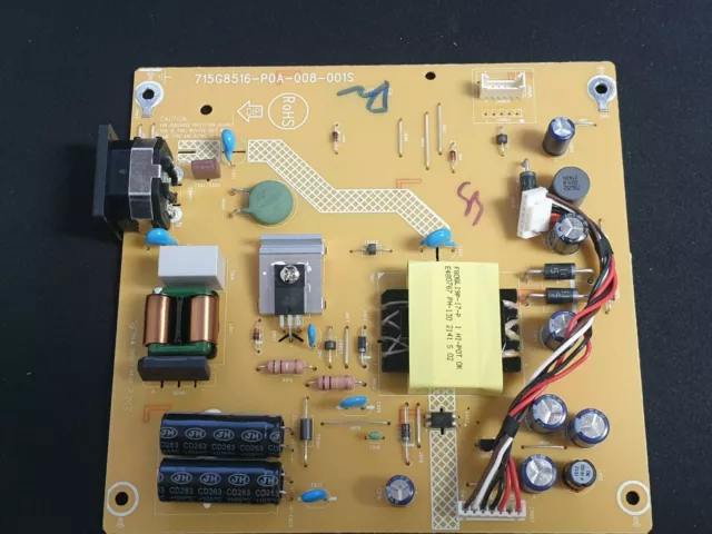 Philips 273V7Q monitor power supply board 715G8516-P0A-008-001S