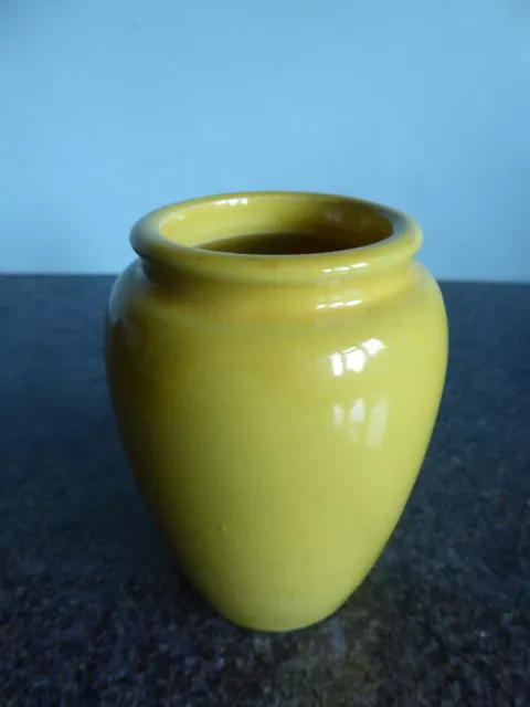 Govancroft Stoneware Pottery - Vase / Jar - Yellow