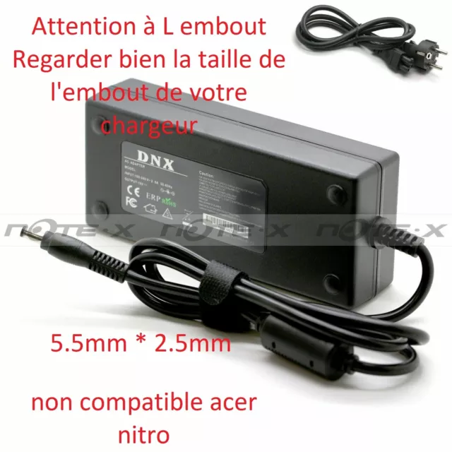 Chargeur Acer Aspire 9920G Wkmi 19V 7.1A 135W Alimentation Adaptateur Secteur