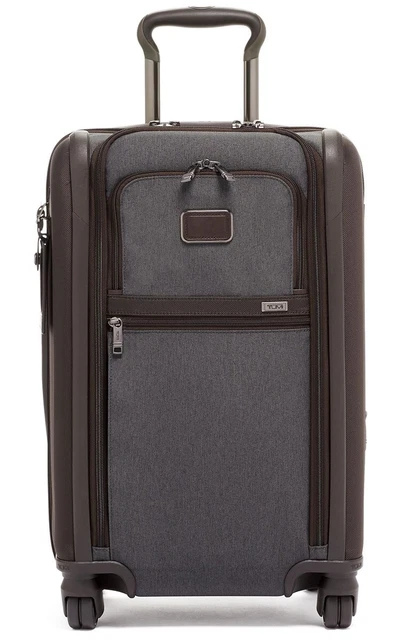 TUMI Alpha 3 Anthracite International Dual Access 4 Wheeled Expandable Carry-On