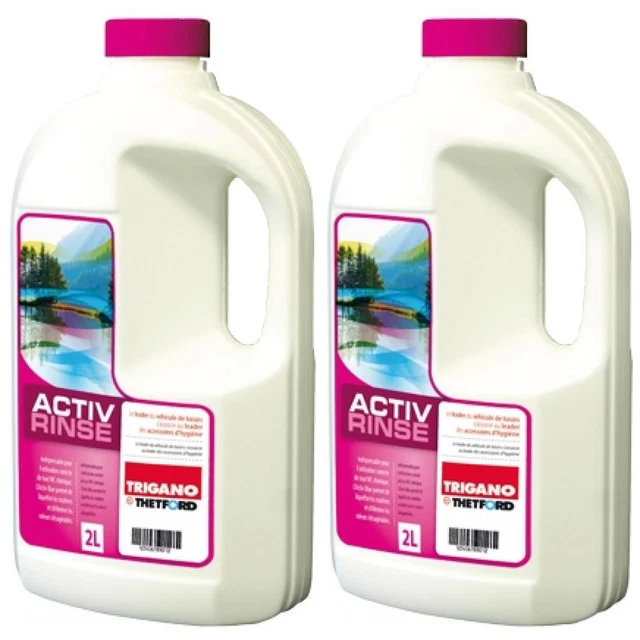 7,71EUR/1l 2 x TRIGANO by THETFORD Sanitärzusatz ACTIV RINSE 2 Liter