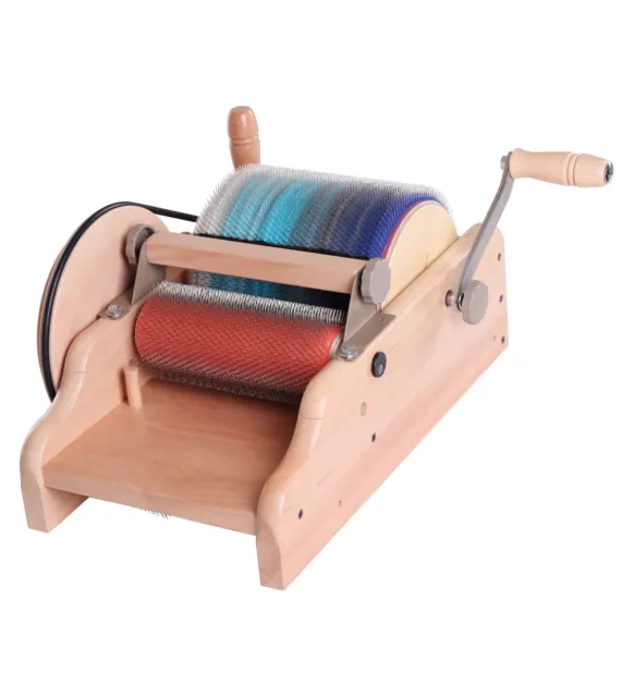 Ashford Drum Carder Fine with packer and cleaning brushes 72ppsi