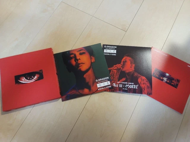 GDRAGON KWON JI Yong ACT III MOTTE DVD Live Concert Video $149.99