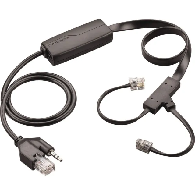 Plantronics EHS Cable APC-43 (Cisco) - Phone Cable for Phone - Black - 1 Each