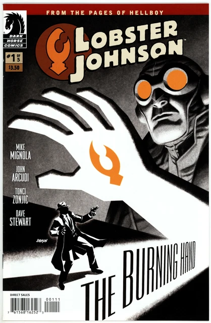 Lobster Johnson: The Burning Hand (2012) #1 NM-