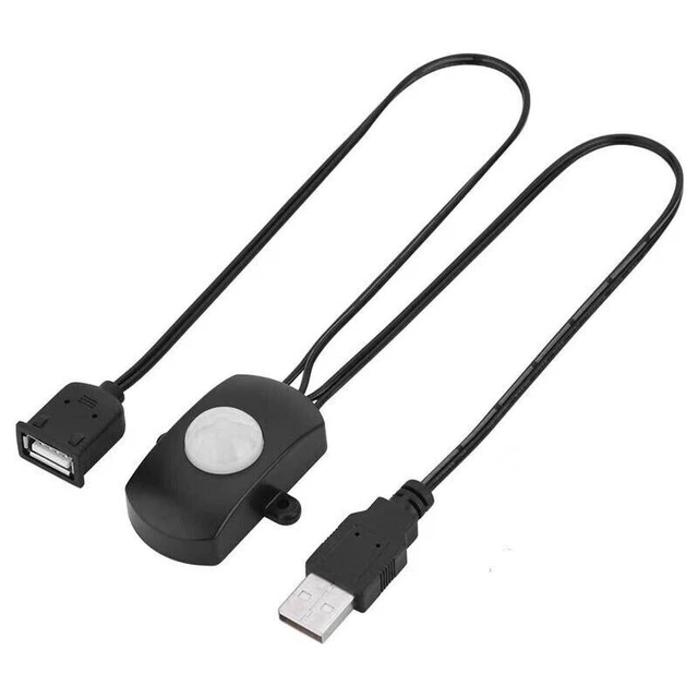 DC 5V/12V/24V USB corpo infrarossi PIR rilevatore di movimento interruttore uomo