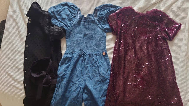 girls clothes bundle age 7-8 years Next Polo River Island Lipsy White Company