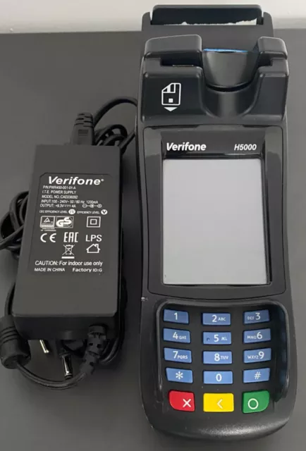 Verifone H5000 EC Kartenlesegerät, Terminal, Kartenleser mit Drucker