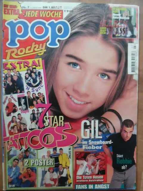 POP ROCKY 7 - 1998 (0*) GIL Robbie Toten Hosen Backstreet Boys N`Sync THE BOYZ