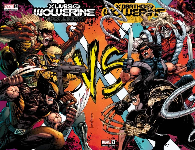 2 Pack X Lives Of Wolverine 1 / X Deaths Of Wolverine 1 Unknown Comics Tyler Kir