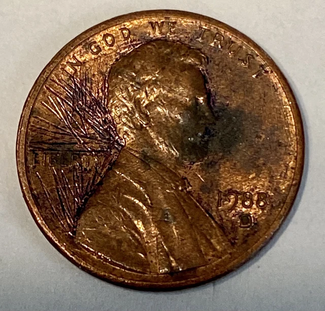 MINT ERRORS 1950 D/D RPM AND LINCOLN CENT DIE CHIP BETWEEN 9