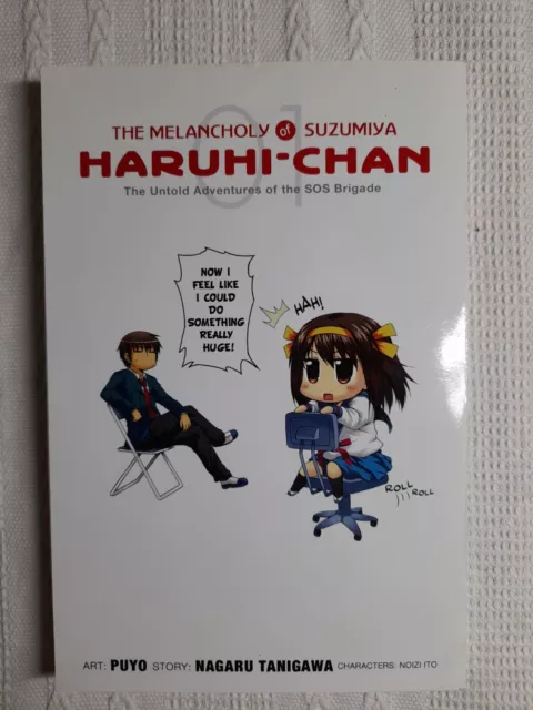 The Melancholy of Suzumiya Haruhi-chan Vol. 1 Noizi Ito, Nagaru Tanigawa Manga