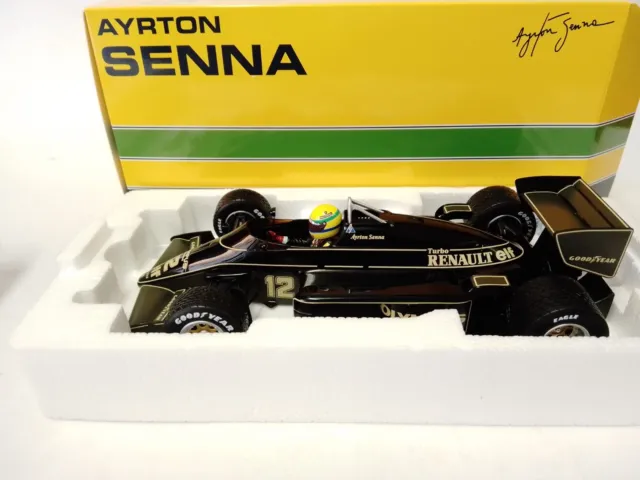 MINICHAMPS Lotus Renault Jps 97T Ayrton Senna Portugal Gp 1985 1/18 540851872