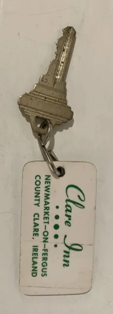 Vintage Clare Inn Hotel Motel Key and Fob County Clare Ireland