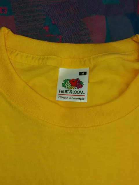 T-SHIRT PUBBLICITARIA RARA e da bere? ESTA THE FRUIT OF LOOM SIZE M 3