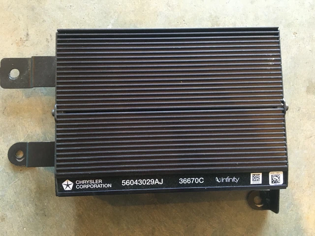 98 99 00 01 2001 Dodge Durango Infinity Amplifier 56043029Aj Tested