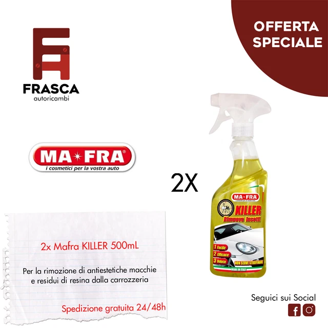Resin Off Ma-Fra 250 Ml | Rimuovi Resina E Salsedine Auto - Foto 5