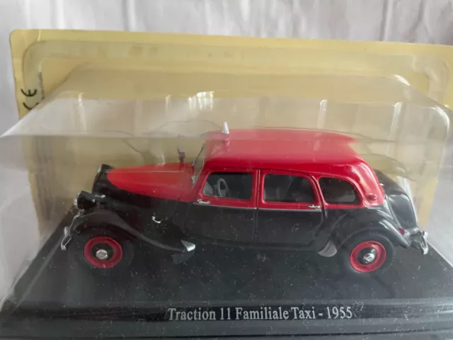 Citroën Traction 11 B familiale Taxi Paris 1955 - 1/43 Universal Hobbies