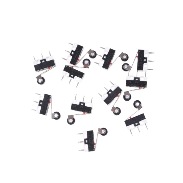10x 1A 125V Micro Switch Roller Lever Actuator SPDT Sub Miniature -lk