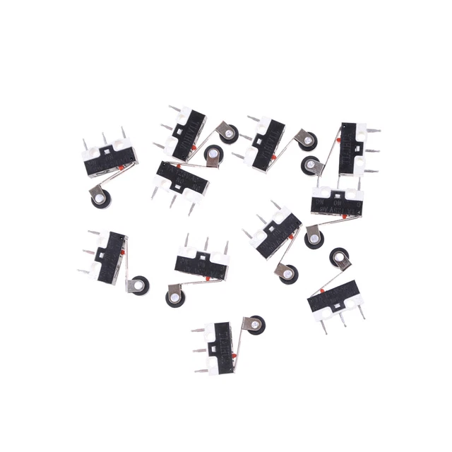 10X 1A 125V Micro Switch Roller Lever Actuator SPDT Sub Miniature WOV £ ...