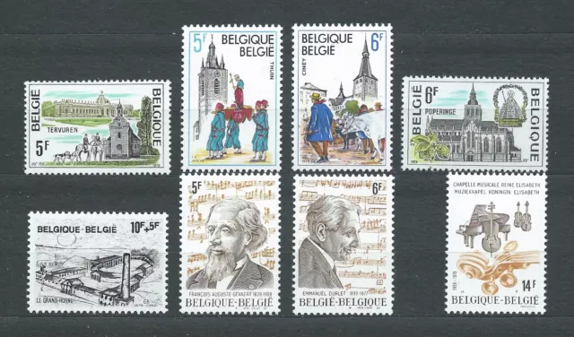 BELGIË BELGIQUE - 1979 YT 1951 à 1958 - TIMBRES NEUFS** MNH LUXE