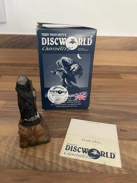 CLARECRAFT DISCWORLD - Death of Rats - DW33 - With box & Tent Card £42. ...