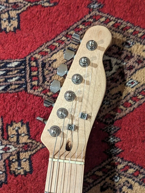 Telecaster Style Electric Guitar With Aged Hardware 5