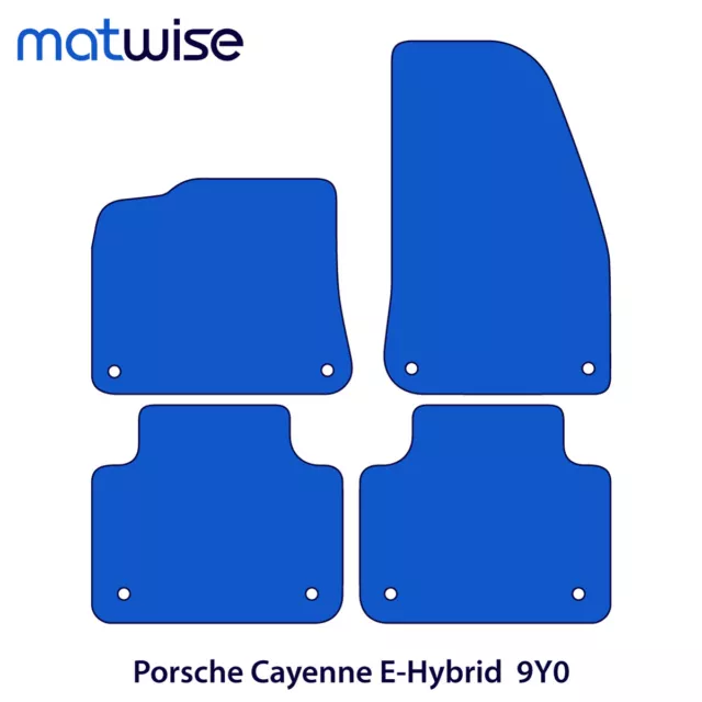 For Porsche Cayenne E-Hybrid Carpet Car Mats – 2019-2022 9Y0 9Y3 OEM quality 2