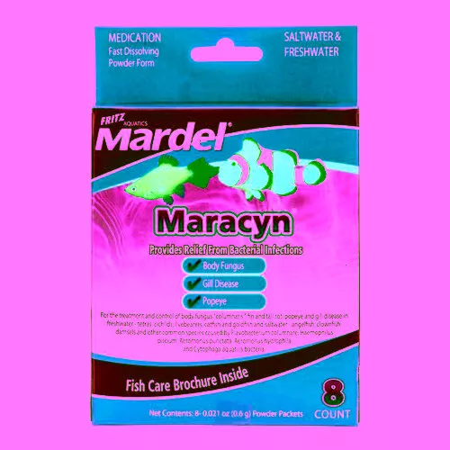 Maracyn Antibactérien Aquarium Médicaments - Poudre 8 Co