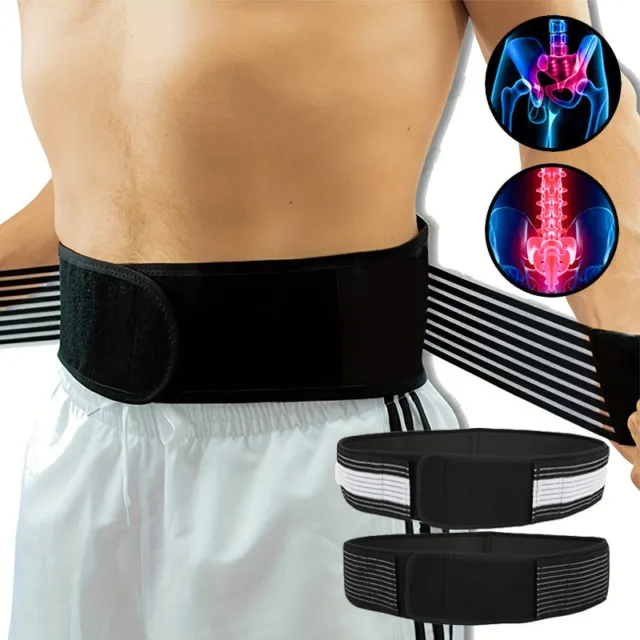 Dainely Belt Relieve Lower Back Pain Sciatica Waist Belly Support Belt Women Men