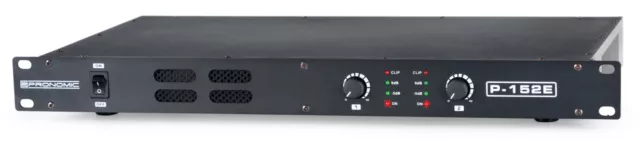 B-WARE Pronomic 300W DJ PA Hifi Stereo Verstärker Endstufe Rack Power Amplifier