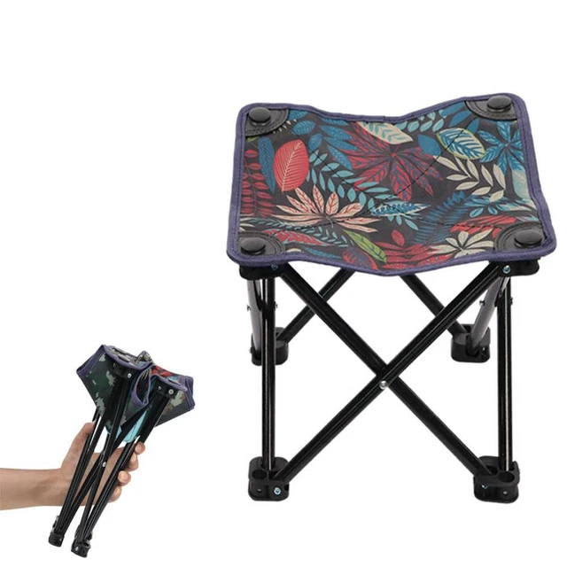 Portable Folding Camping Stool Lightweight Seat Travel Fishing Festival Outdoor