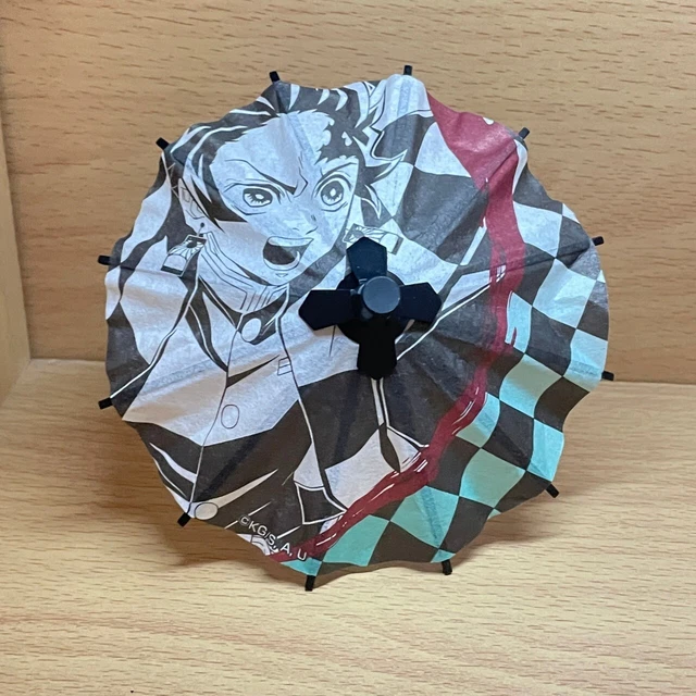 JAPAN UMBRELLA GACHA Demon Slayer Tanjiro Kamado Figure Toy PI £5.65