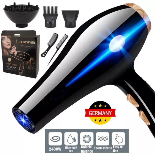 Profi Haartrockner Haarföhn Föhn Fön Haare Trockner Hair Dryer Haarfön Diffusor