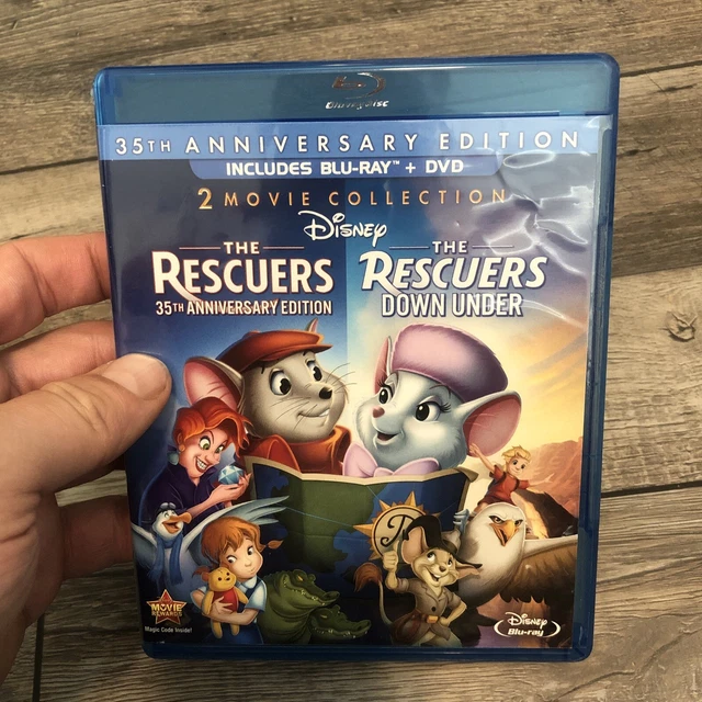 Empty The Rescues THE RESCUERS: THE Rescuers / The Rescuers Down Under, Loose Disc $11.16 ...