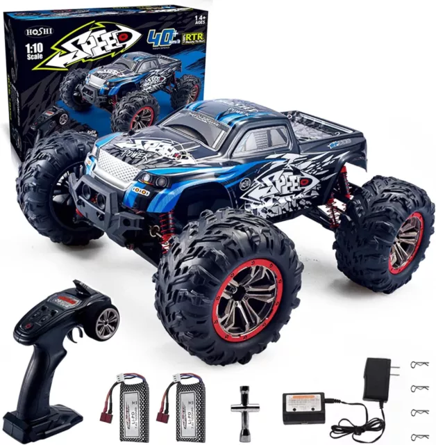 Cars, 4WD Hobby Grade Off Road Remote Control Car 30+MPH Truck 1:10