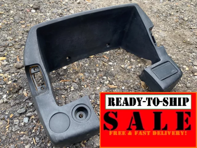 1984 1985 Toyota Celica RA64 RA65 interior trim gauge cluster surround bezel oem 1984 1985 Toyota Celica RA64 RA65 interior trim gauge cluster surround bezel oem