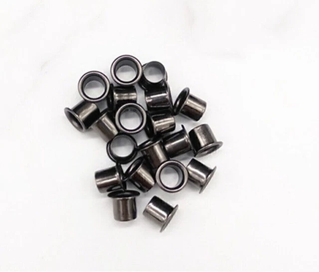 Fattoz 100-Pack K-Sheath Eyelet Rivets 7.5mm – Installation Tool Included For Kydex Scabbards & Buckle Nails