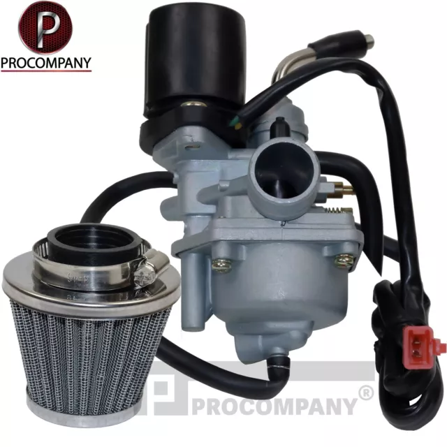 Carburetor & Air Filter for Eton Thunder 90 AXL90 Silver Series 90 TXL50 PZ19J