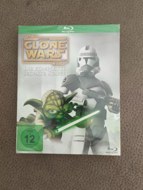 STAR WARS - The Clone Wars - Staffel 6 Blu-ray im Pappschuber NEU OVP EUR  28,40 - PicClick ES