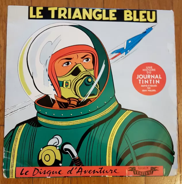 Eo 33 Tours Le Disque D'aventure Albert Weinberg + Dan Cooper : Le Triangle Bleu