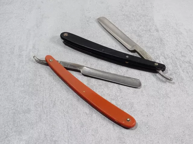 2x Rasiermesser, Straight Razor, Vintage JOWIKA & HENN Solingen (003-A)