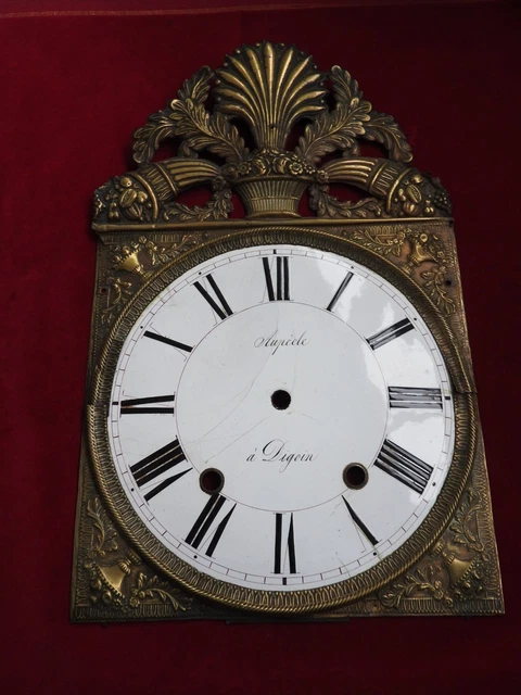 ancien entourage de cadran en bronze de style rocaille louis