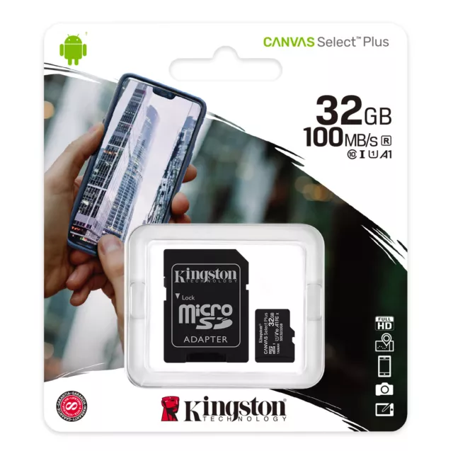 32GB Micro SD Memory Card For Transcend DrivePro 200 Car Dashboard Camera