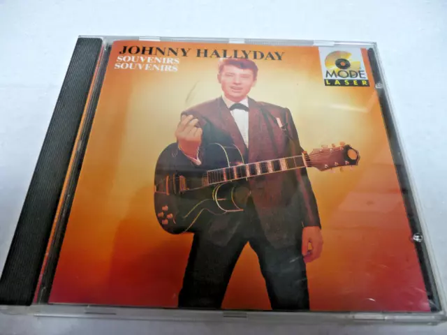 CD JOHNNY HALLYDAY  SOUVENIRS SOUVENIRS  / MODE LASER  CD 26 TITRES  Etgsal